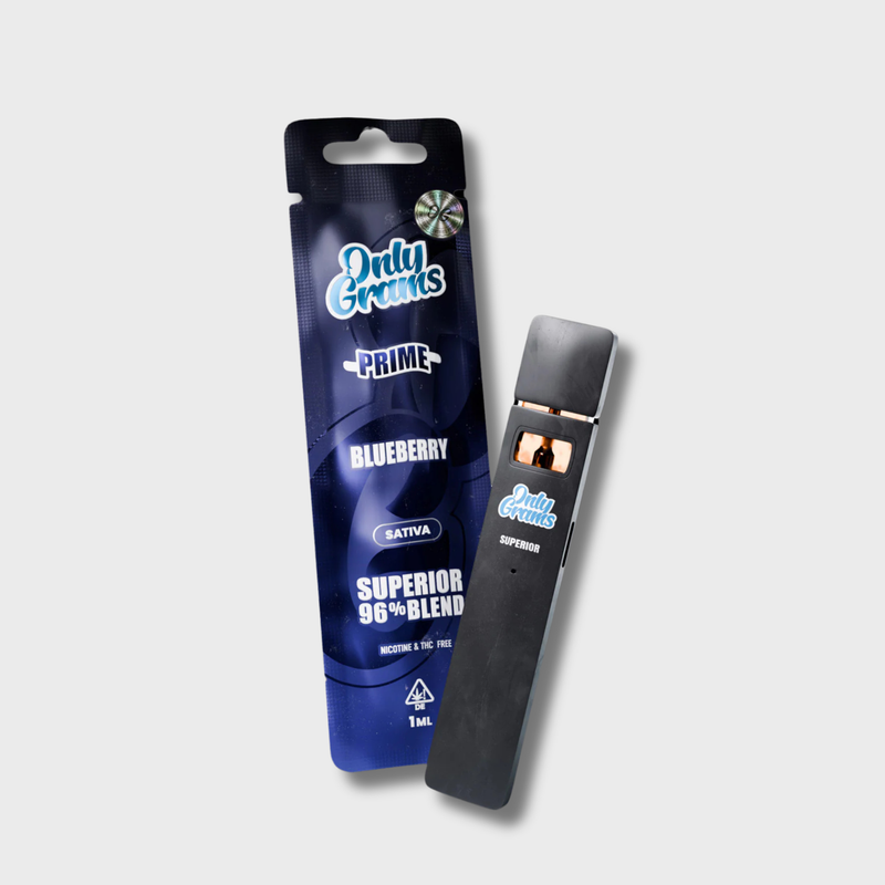 OnlyGrams Superior Prime Vape 96% | Blueberry