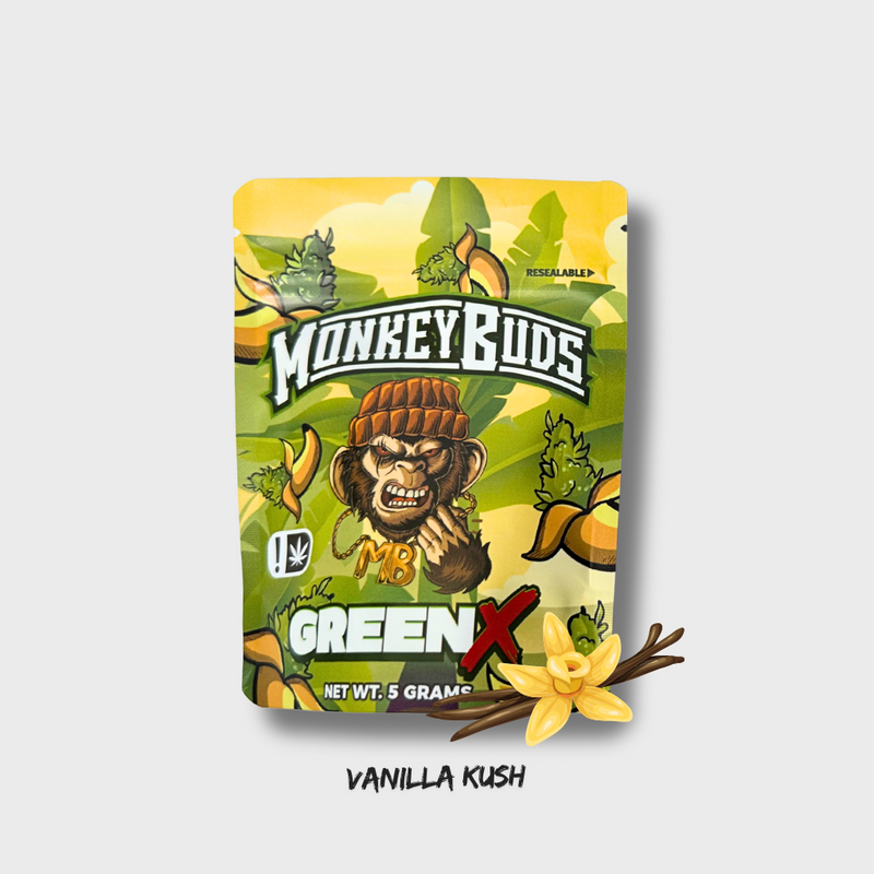 MonkeyBuds GreenX CBD - Vanilla Kush