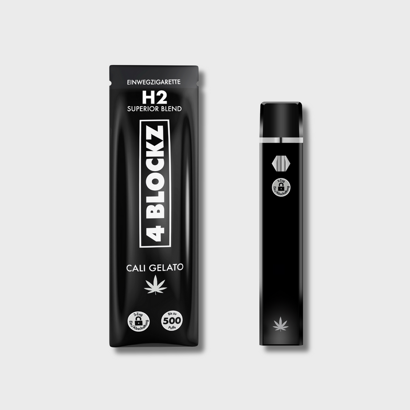 4 Blockz H2 Vape Cali Gelato - 1ml