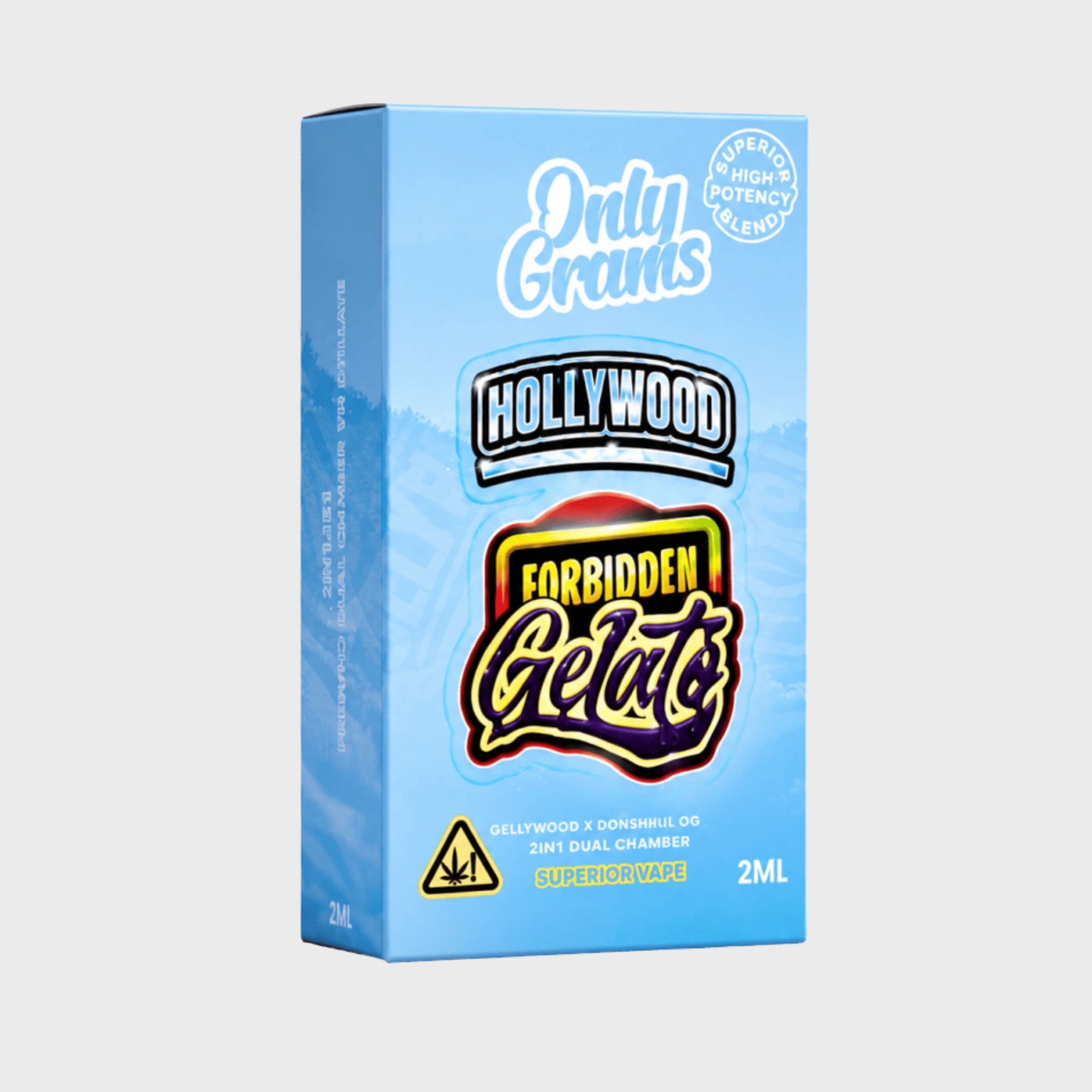 OnlyGrams Dual Vape – Hollywood / Forbidden Gelato 2 ml