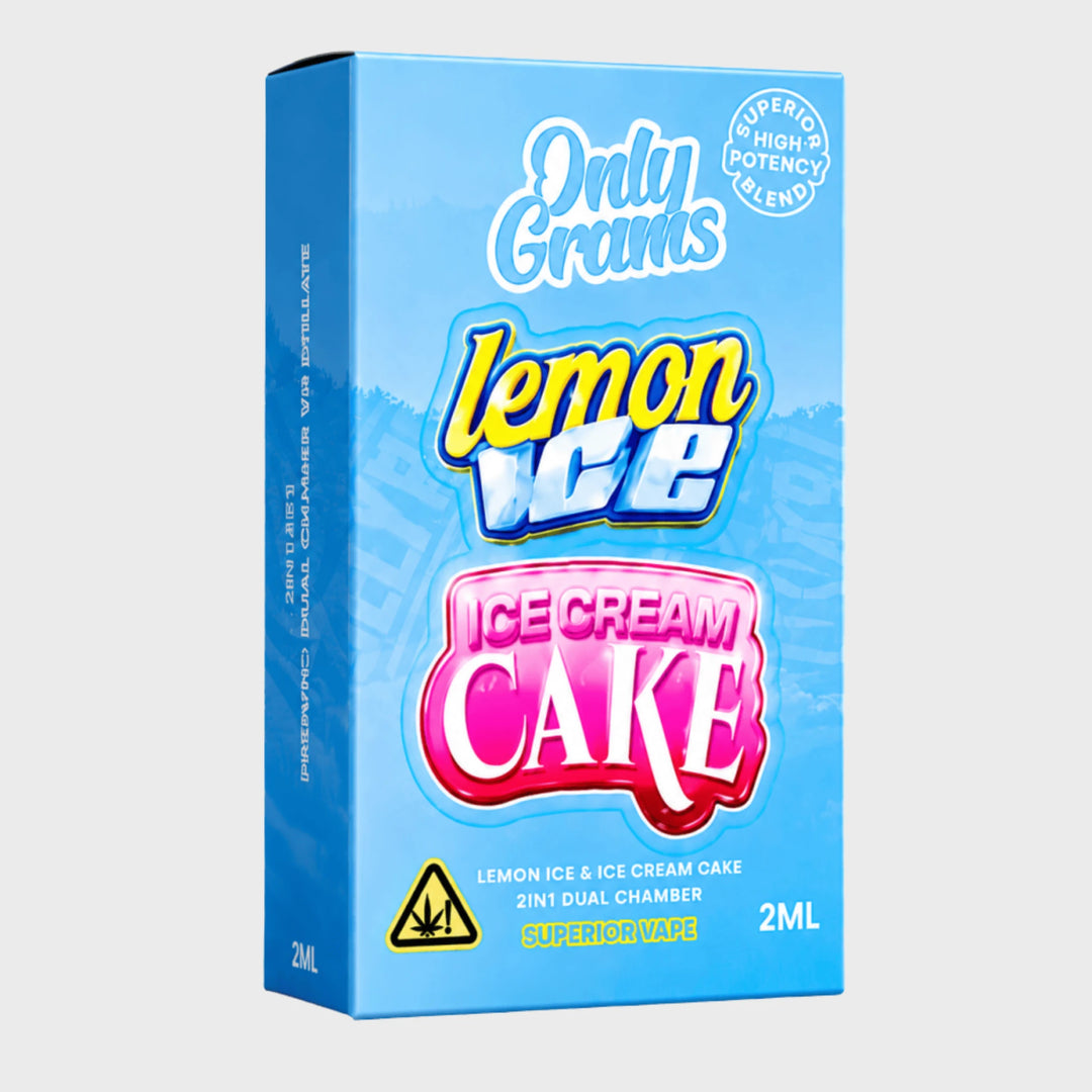 OnlyGrams Dual Vape – Lemon Ice / Ice Cream Cake 2 ml