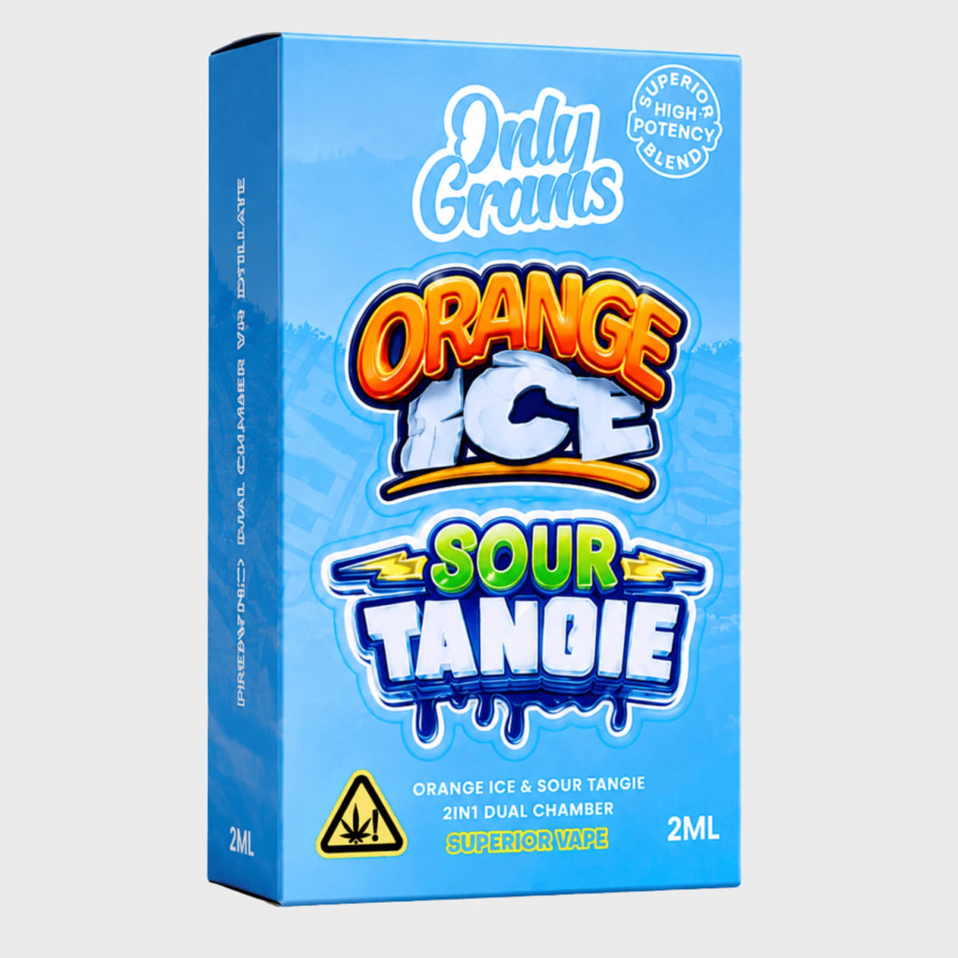 OnlyGrams Dual Vape – Orange Ice / Sour Tangie 2 ml