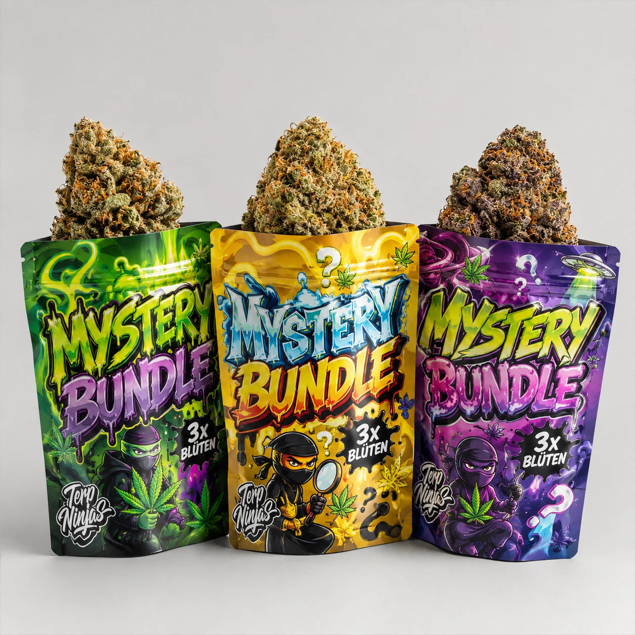 Mysterie Terp Ninjas Superior Dragon Buds Probierpaket