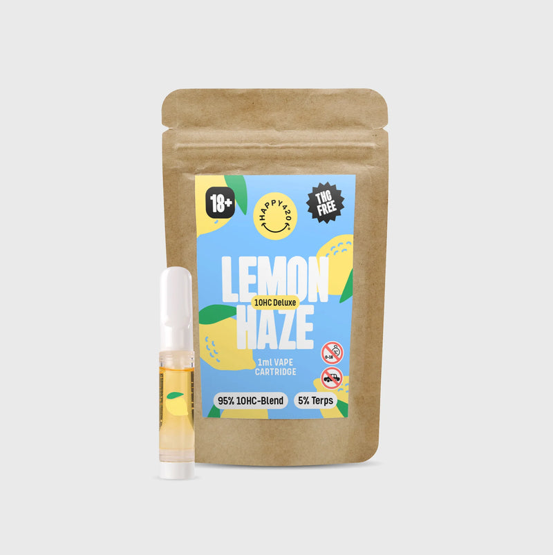 Happy420 10HC Vape-Set Lemon Haze