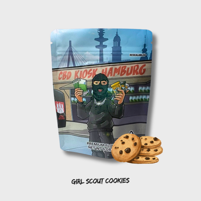 CBD Kiosk Girl Scout Cookies
