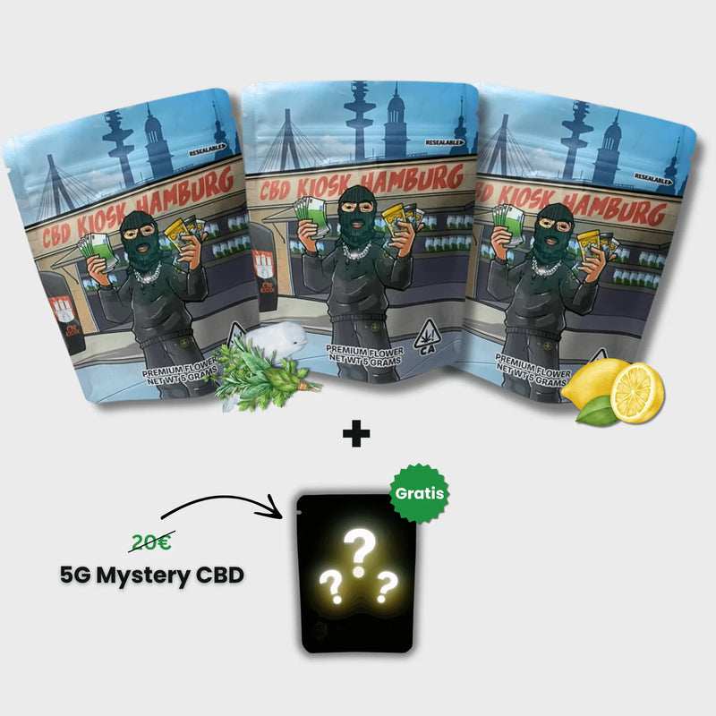 Mix: CBD & CBG Blüten Probierpaket