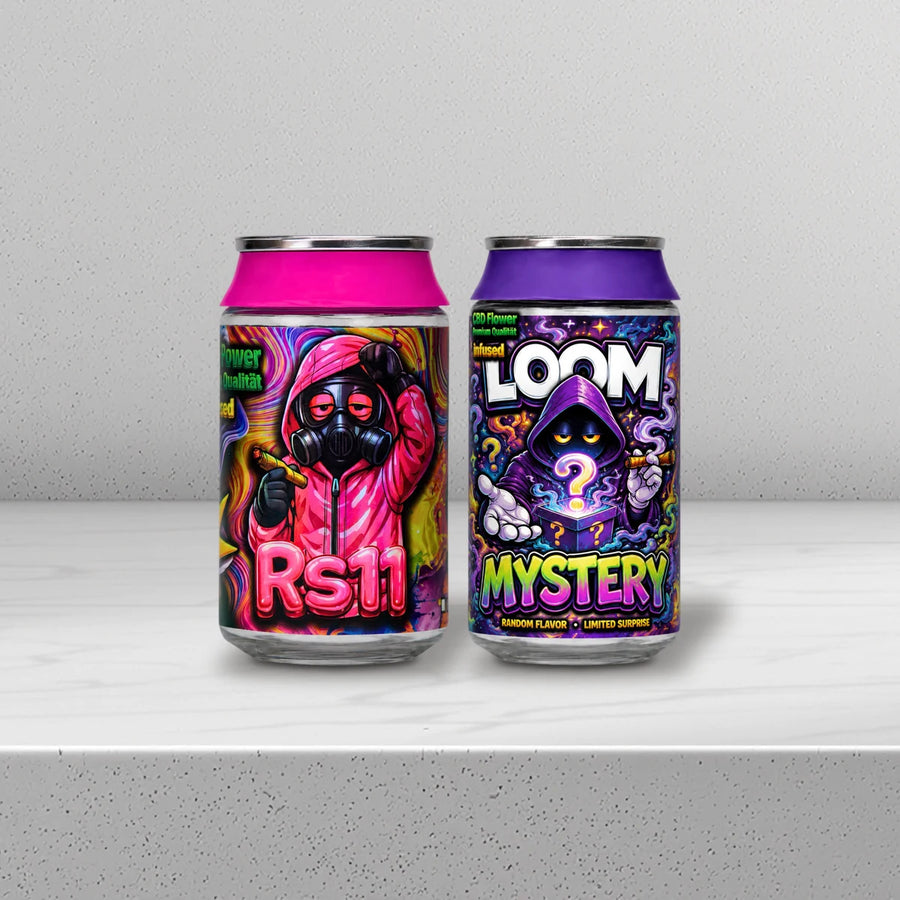Alternative zu H3 Superior Blüten: Loom Blüten RS11 und Loom Blüten Mystery auf Beton