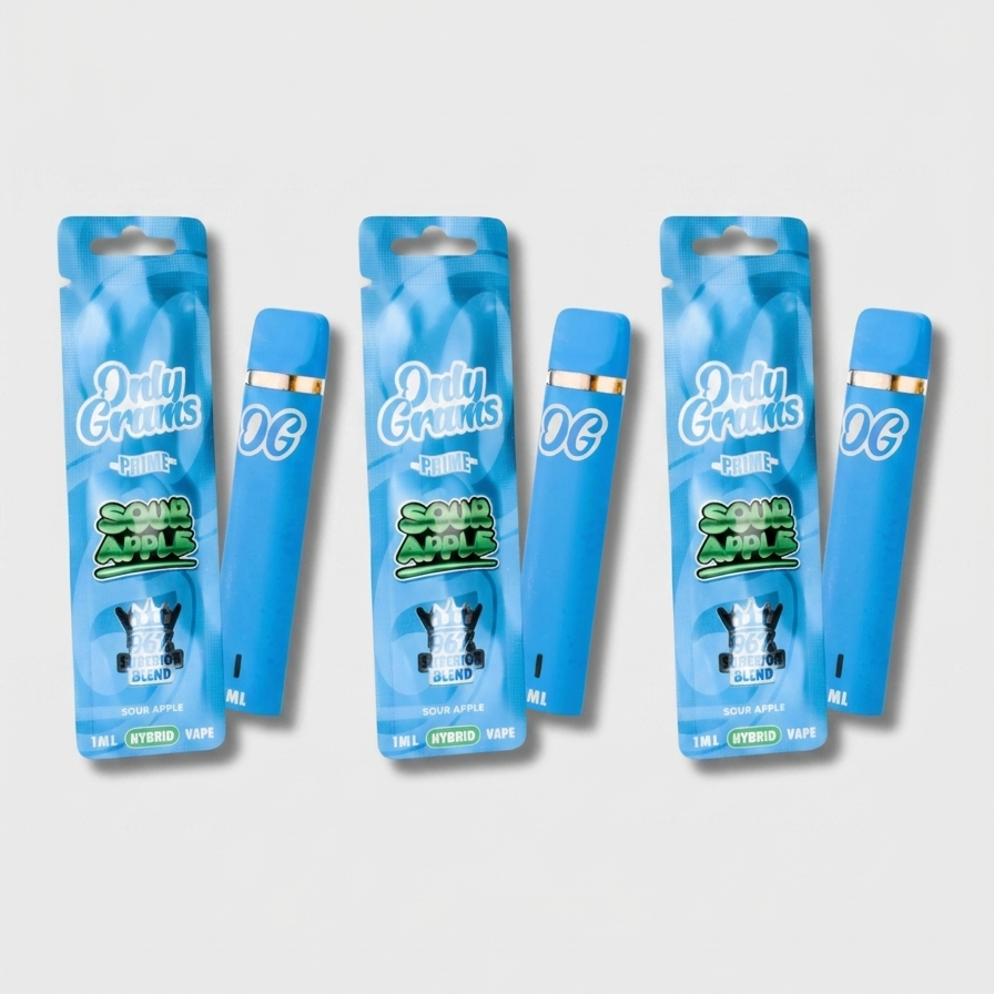 OnlyGrams Superior Prime Vape 96% | Sour Apple  G&C GbR