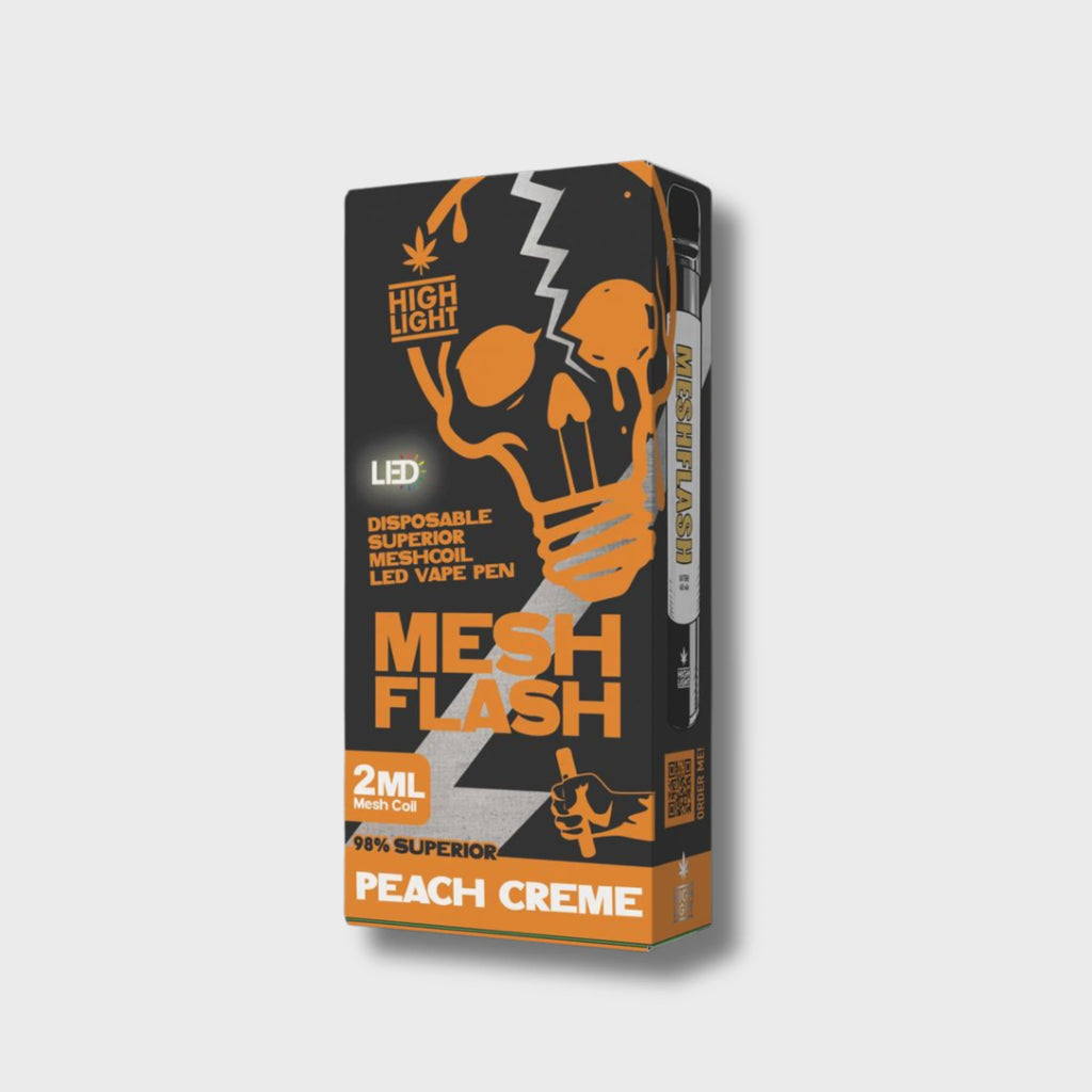 Mesh Flash 98% Superior Vape Peach Creme – G&C GbR