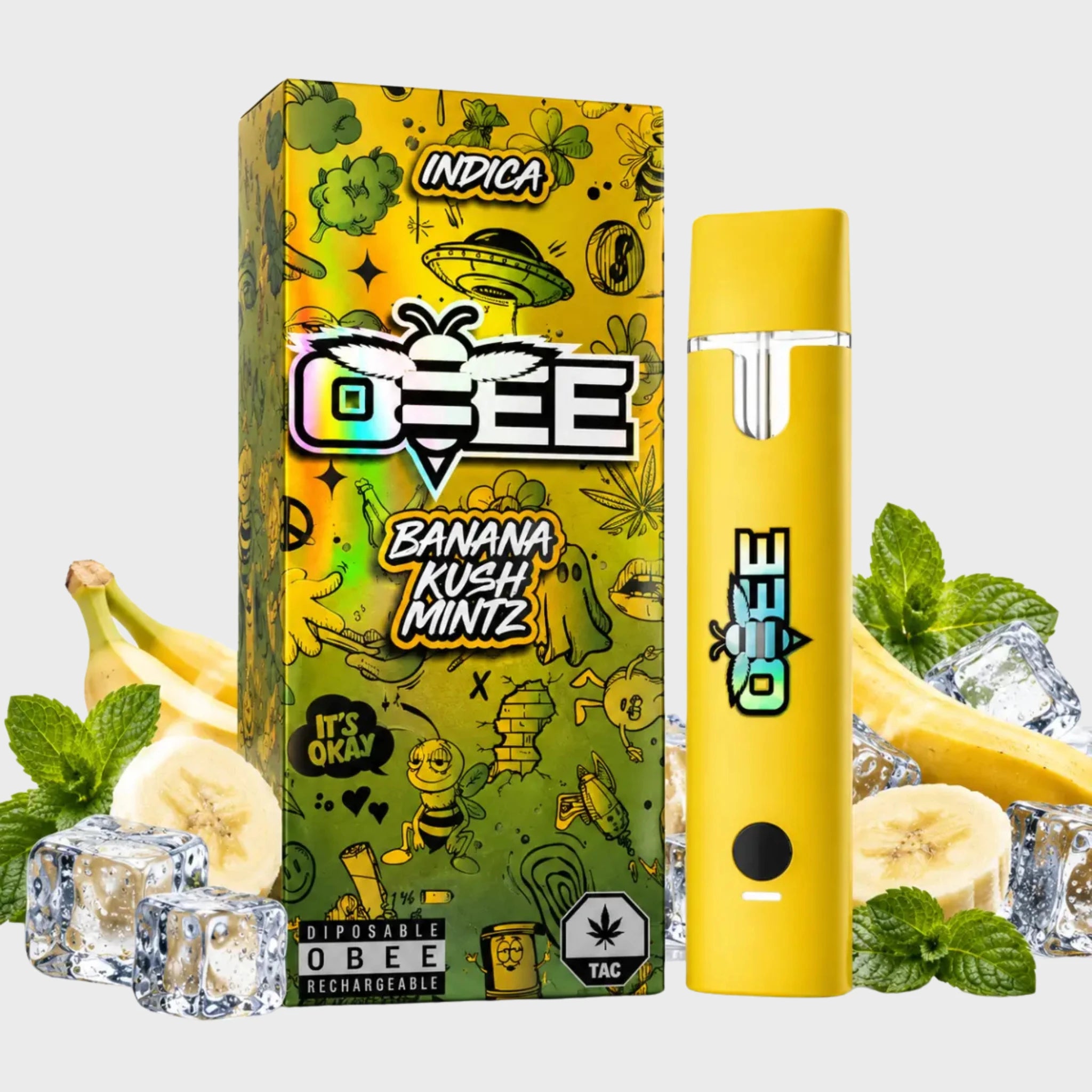 OBEE TAC Vape - Banana Kush Mintz