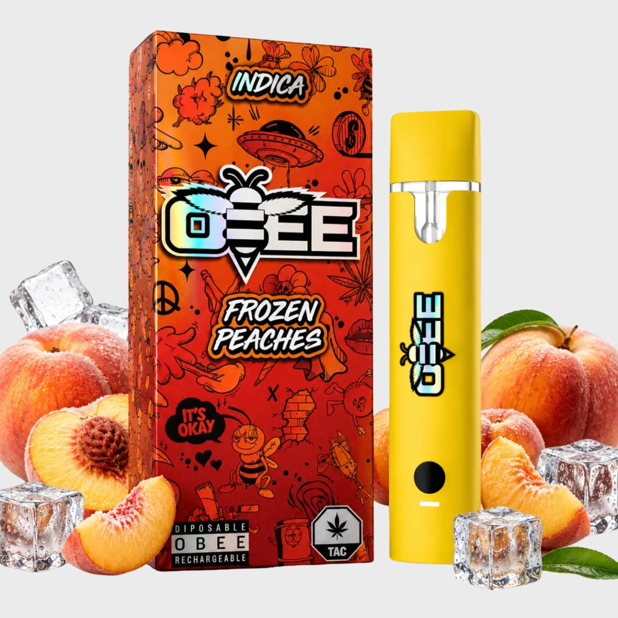 OBEE TAC Vape - Frozen Peaches