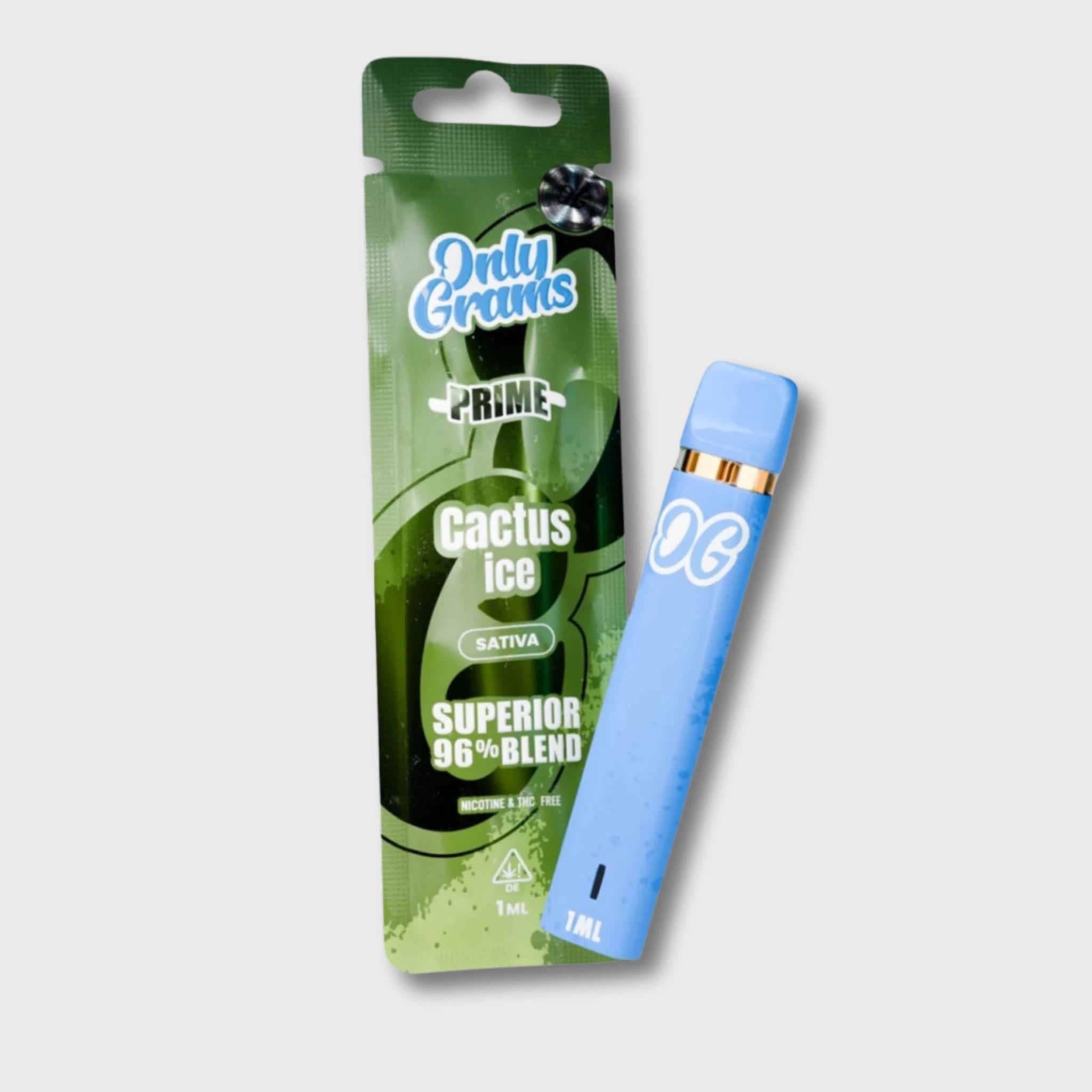 OnlyGrams Superior Prime Vape 96% | Cactus Ice