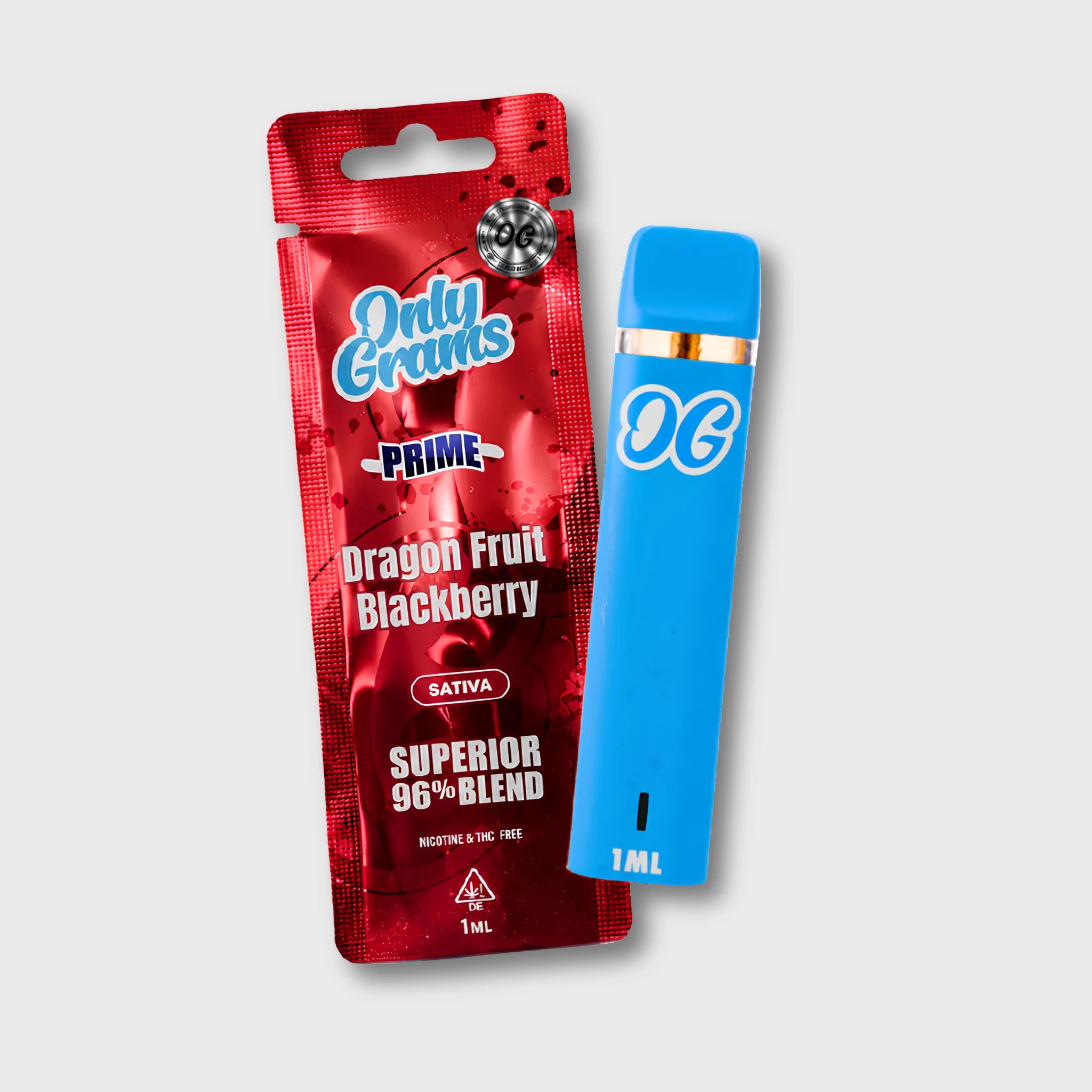 OnlyGrams Superior Prime Vape 96% | Dragonfruit Blackberry