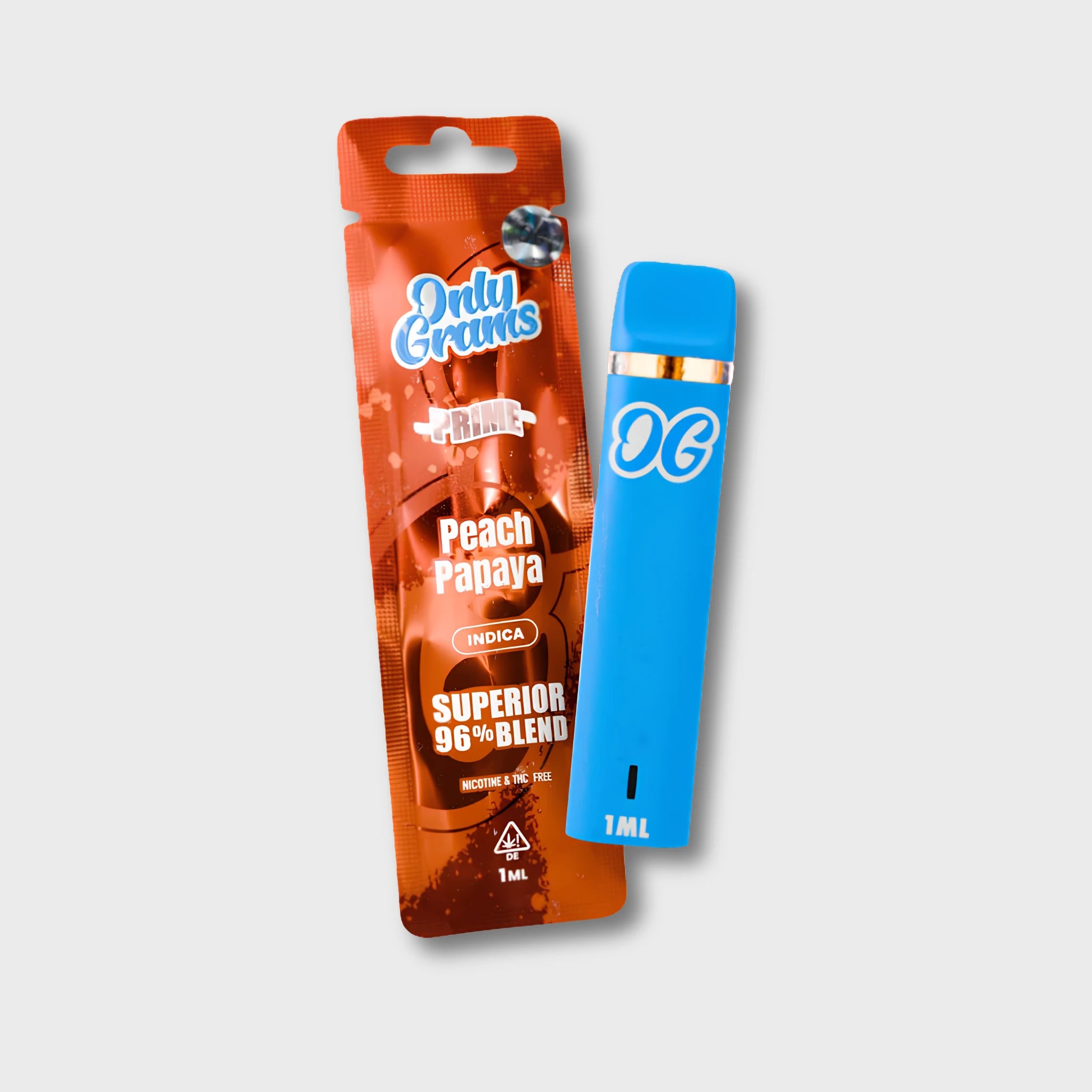OnlyGrams Superior Prime Vape 96% | Peach Papaya