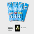 Drei OnlyGrams Superior US-Line Blister mit Vape und Mystery-Blüten Gratis-Hinweis