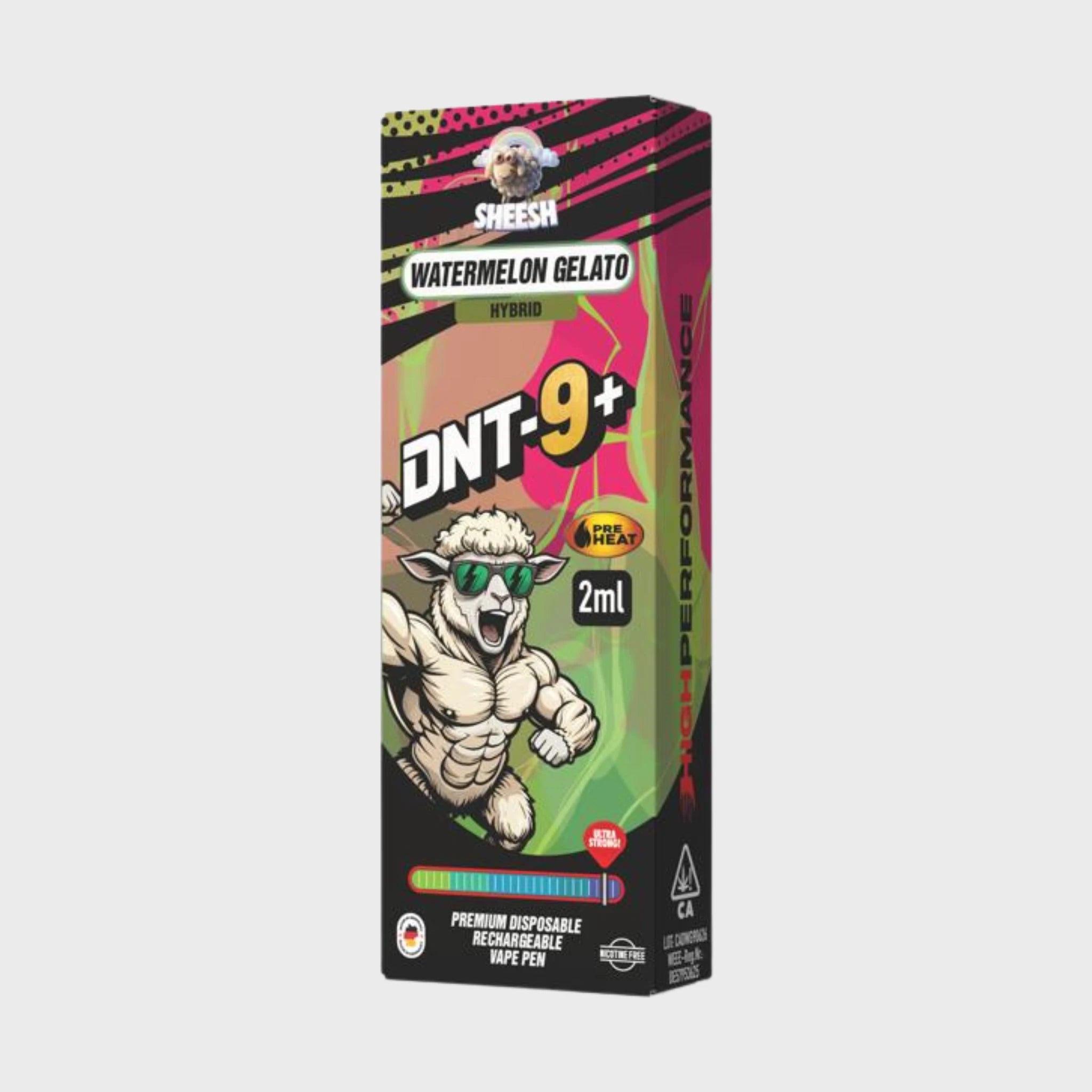 SHEESH DNT-9 Vape - Watermelon Gelato