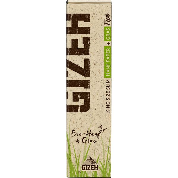 Gizeh Hanf  KIng Size + Gras Tips